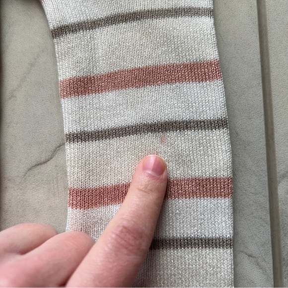 See by Chloe Striped Puff Sleeve Sweater - Picture 6 of 6